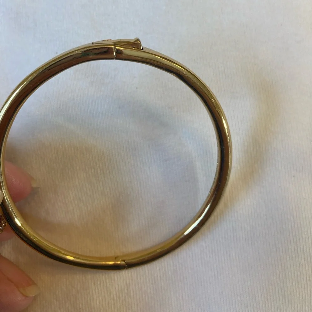 Kate Spade NY Sagittarius She Craves Adventure Charm Hinged Bangle Bracelet - Picture 3 of 5